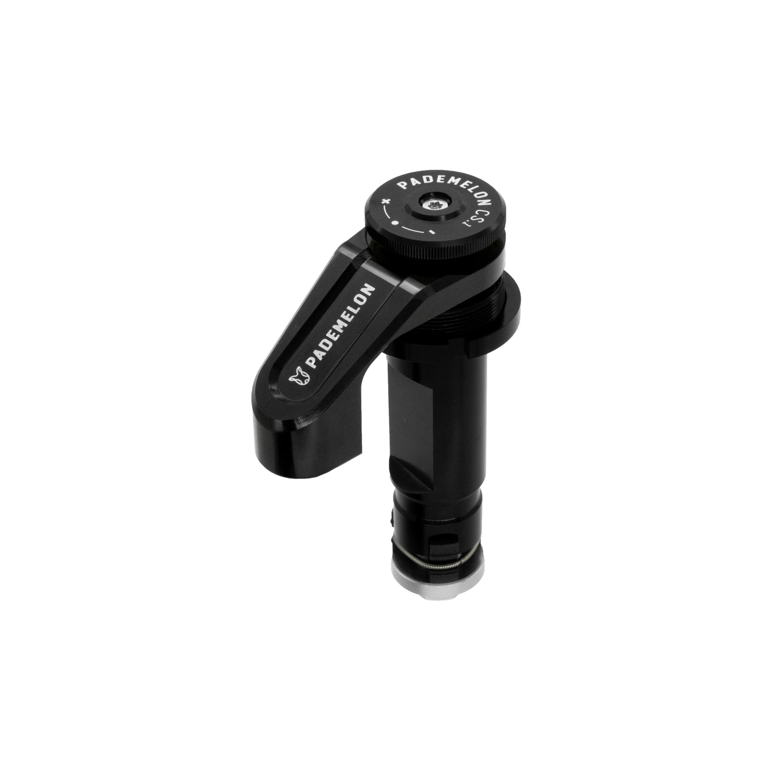 Pademelon bicycle steering damper single crown black